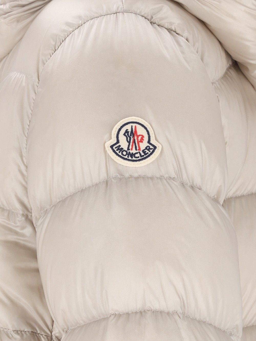 Moncler Suyenne Long Parka Jackets - White | 23867a81a38d1c8f4ab24cf6adbbe91c10c20517