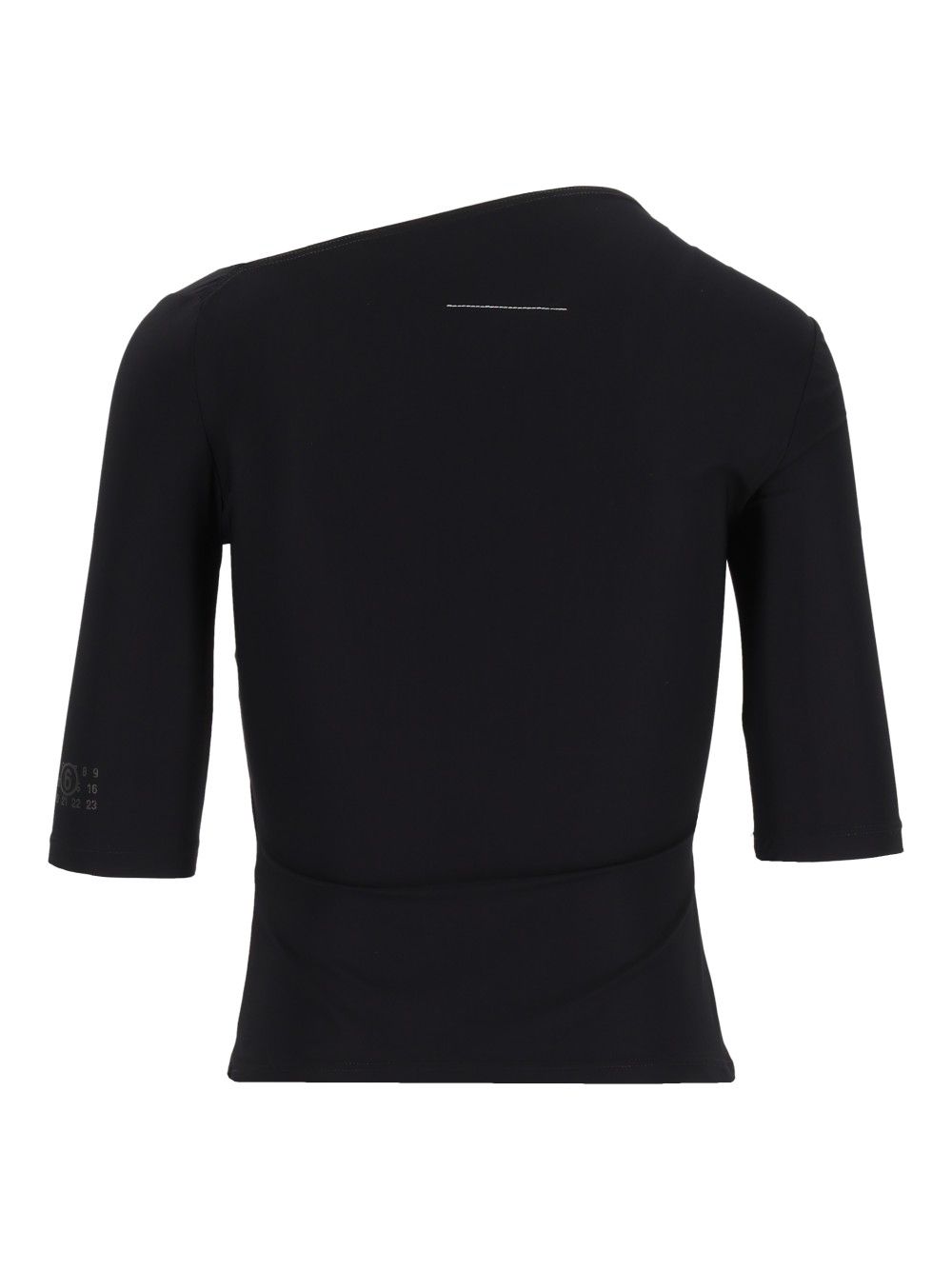 Mm6 Maison Margiela Anatomic Lycra Jersey Shirt T-Shirt - Black | ddb3231aa8395f0960ea6abe7b6726b53a8d4eda