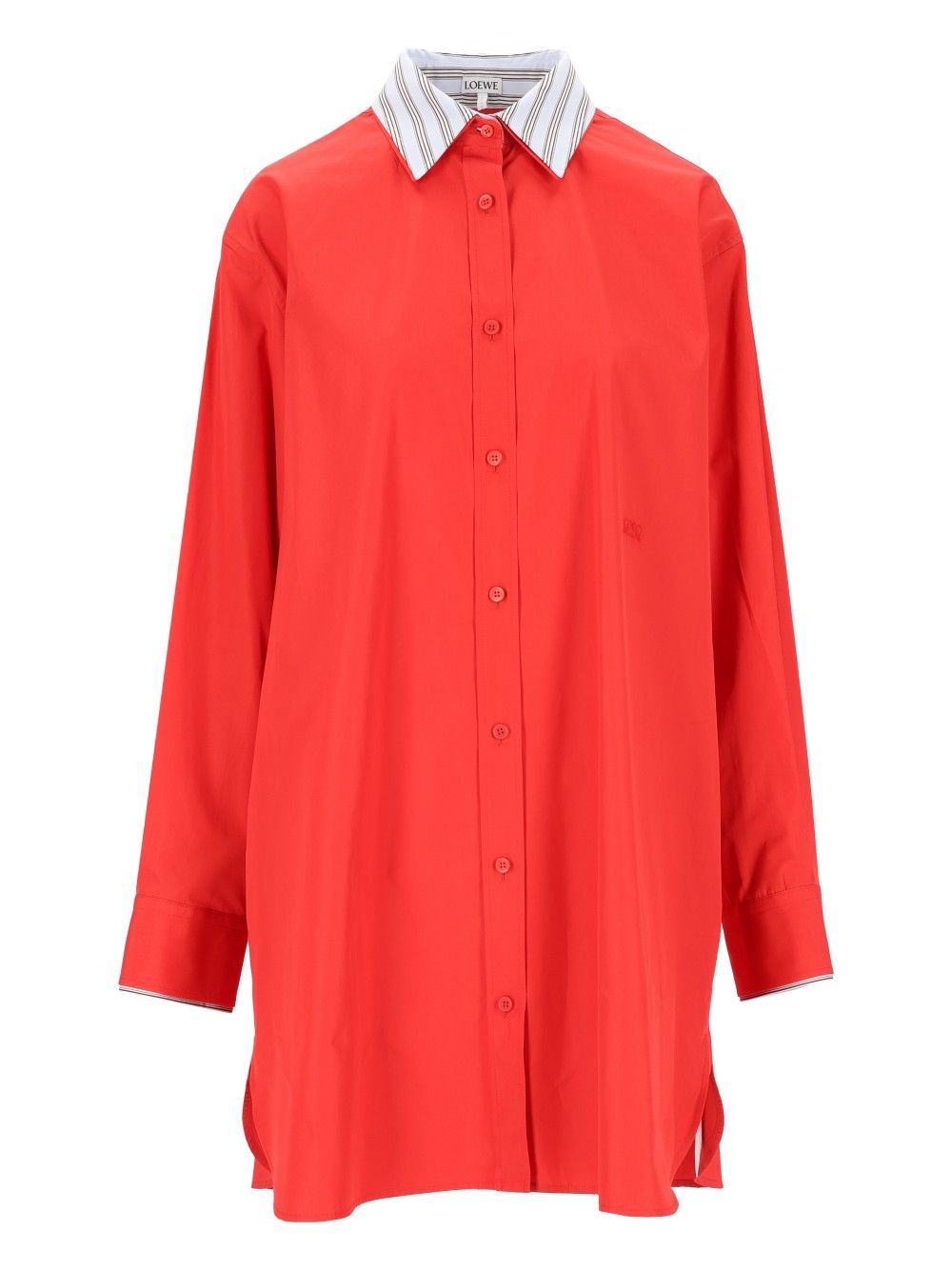 Loewe Shirt Dress Dresses - Red | 22f06b28a0faa91265f25ade24a81be61b620c7c
