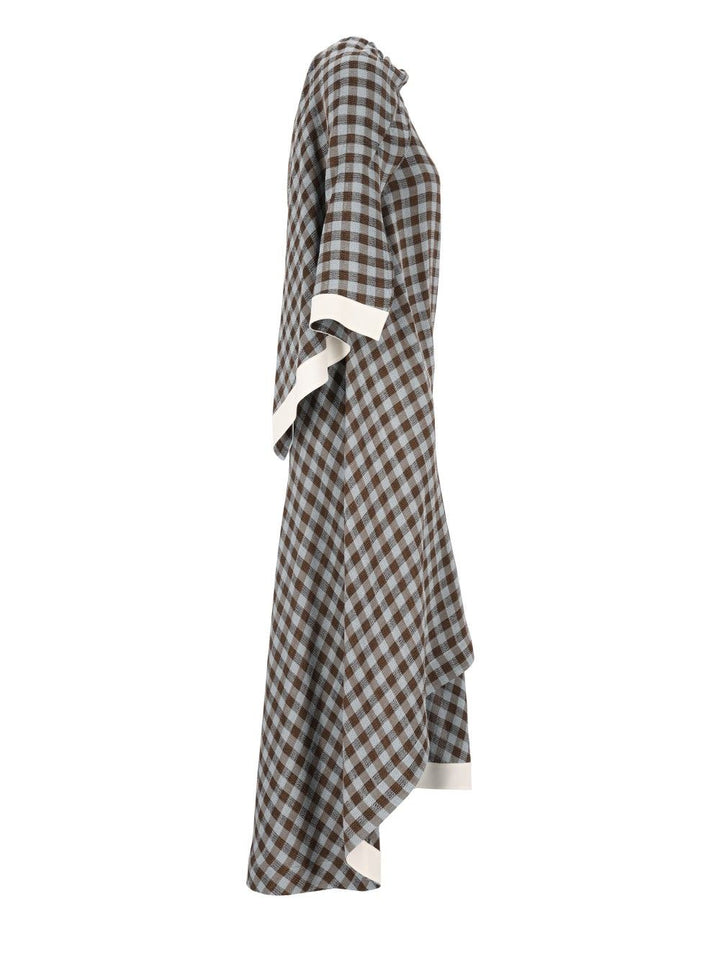 Loewe Dress In Viscose And Linen Blend Dresses - Multicolor | 78cde9d9bebc5a65b35669b1f2702e7f1472f452