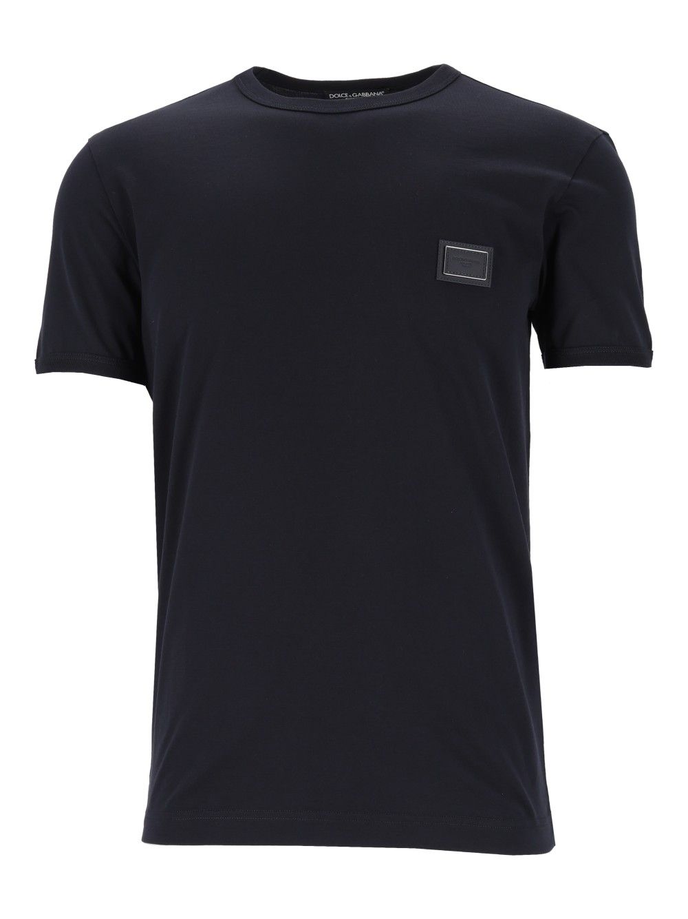 Dolce & Gabbana Cotton T-Shirt - Blue | d8ca26ec1fb427fbcc6669b3669607a25b4440cf