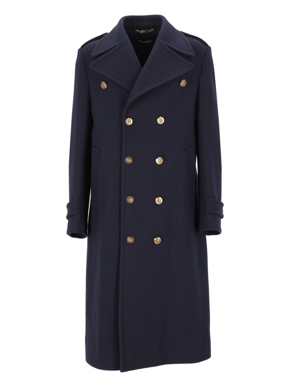 Dolce & Gabbana Double Breasted Marina Coat Coats - Blue | e761202769a7dbe1c21d76b2b2de5c64cef14c3c
