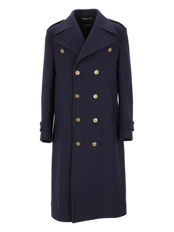 Double Breasted Marina Coat Coats Blue