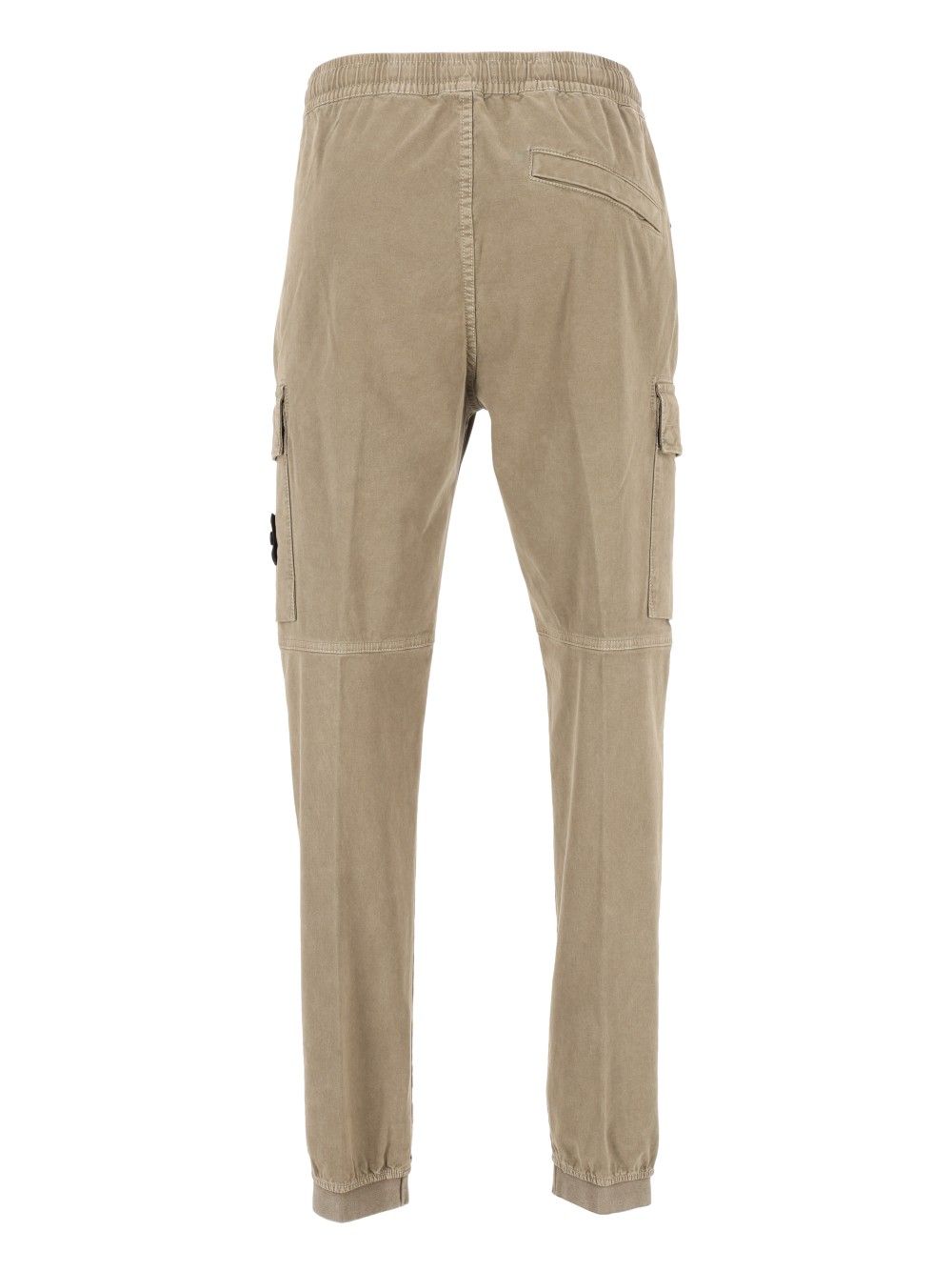 Stone Island Vintage-Effect Stretch Trousers - Green | 0be676ba1b171739e09c890b4f7ecf687d454b6f