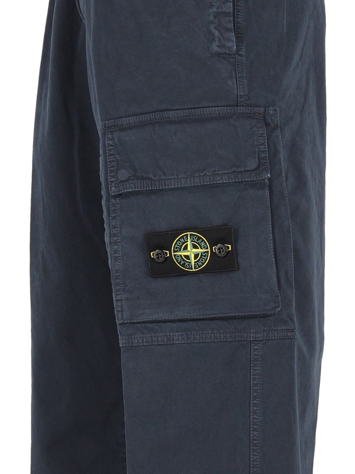 Stone Island Old Trousers - Blue | 4974ddfe2d67b25a56b8e77c49bc988b4bbc34a5
