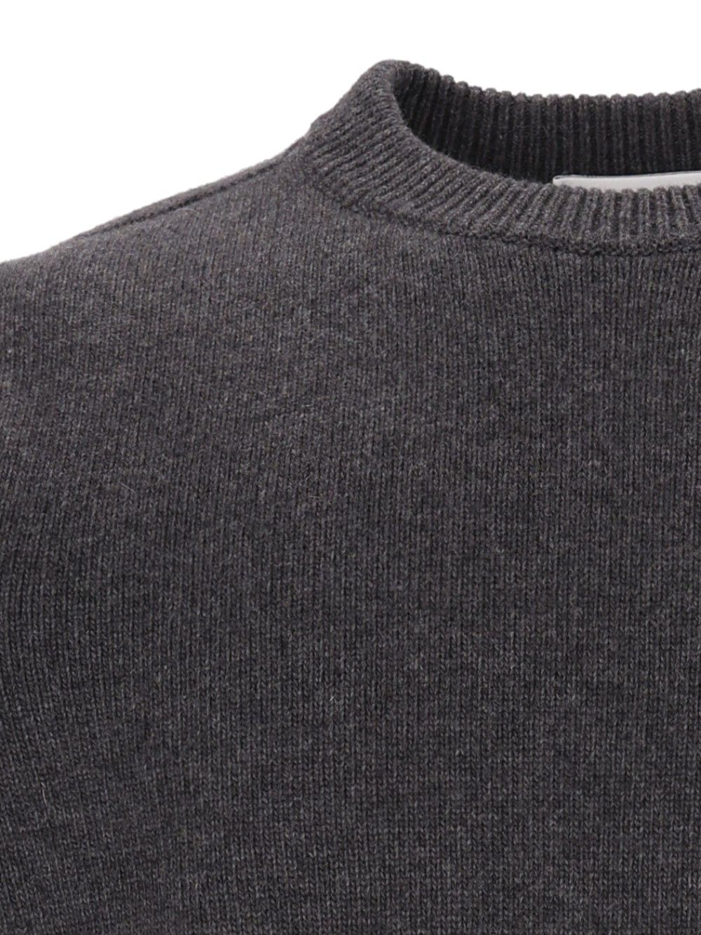 Stone Island Lambswool Crew Neck Sweater Sweatshirts - Grey | 1d07afc72042fcfe3cb9b797003be281d676004f