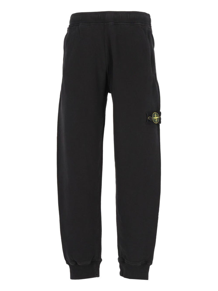 Stone Island Organic Cotton Sweatshirt Joggers Trousers - Black | da71f905709617efbe16bbe536883f65fc78da1e