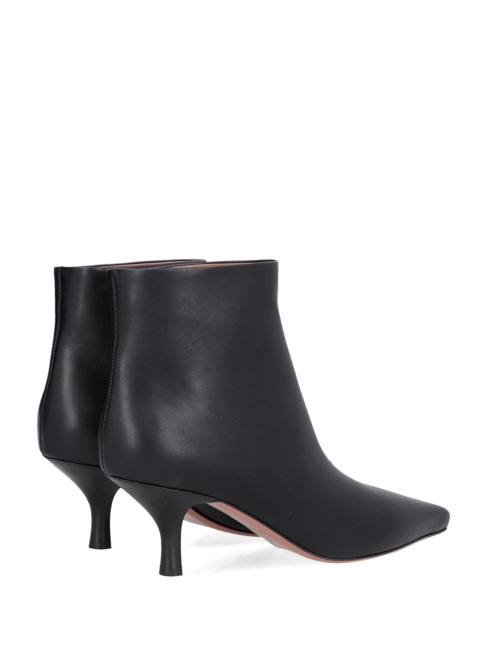 Paris Texas Rose Ankle Boot 60 Calf Leather Boots - Black | 96ebf827f165141f2077a9e707dcb71ad00407e5