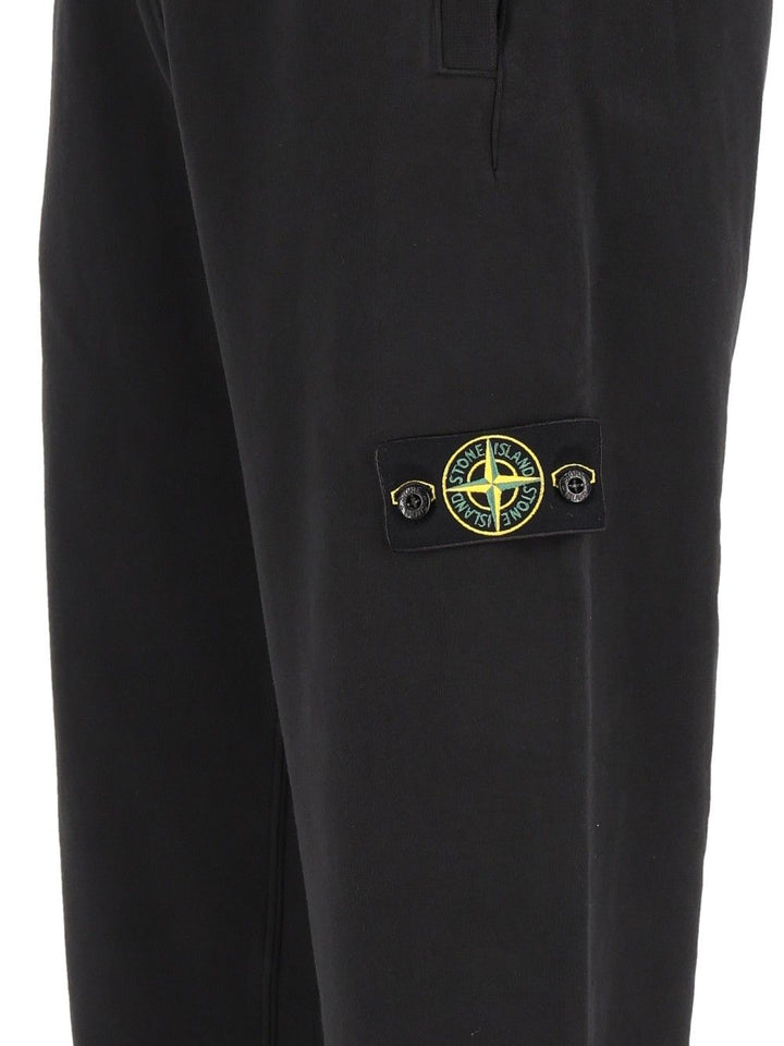 Stone Island Organic Cotton Sweatshirt Joggers Trousers - Black | 2d2abe778397c69f1e6b1a64c90c722d34578fba