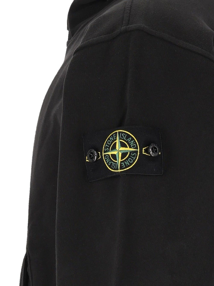 Stone Island Hoodie Sweatshirts - Black | 10c7f261b70f504ba4ff4fa4e2a992b27a5d57ac