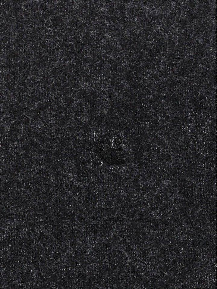 Carhartt Wip Curtis Sweater Jacket Knitwear - Black | 20f9130c747af333c7738b3aa2d87243b427e54c