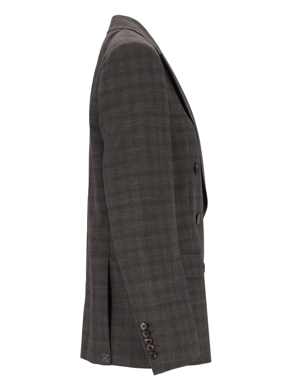Dries Van Noten “Barrysta” Double-Breasted Blazer Jackets - Brown | 84743207b35da7588246391f28f16f0c1bd5607e