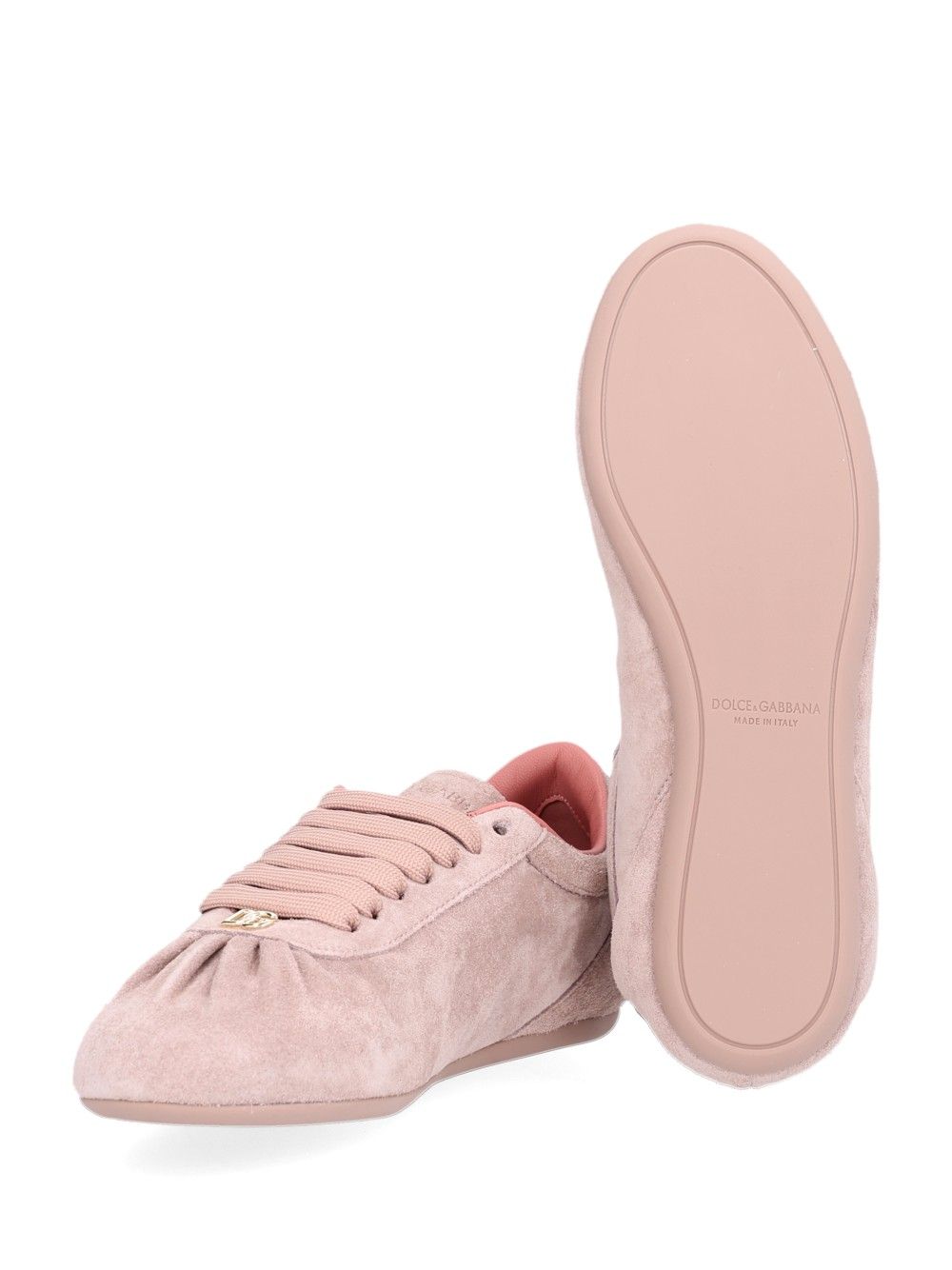 Dolce & Gabbana Slat  In Crosta Sneakers - Rose | 1af4d12a087edcffe68bcf7b509ca328c0ada226