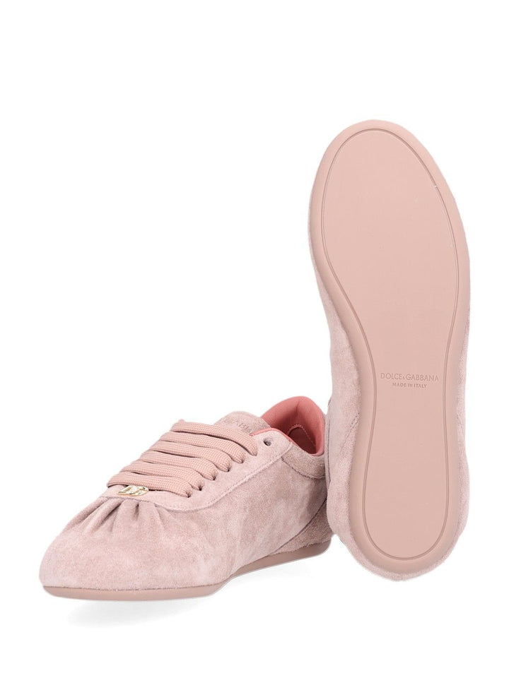 Dolce & Gabbana Slat  In Crosta Sneakers - Rose | 1af4d12a087edcffe68bcf7b509ca328c0ada226