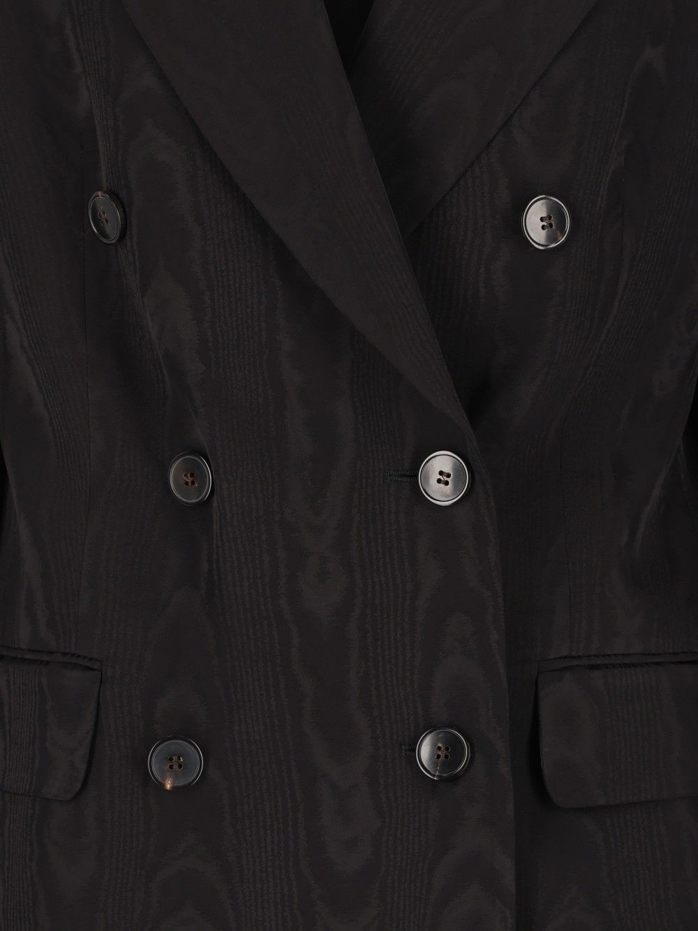 Dries Van Noten “Barrysta” Double-Breasted Blazer Jackets - Black | 5339bf180fe856054ec1d9ff2b698a2ce1844586