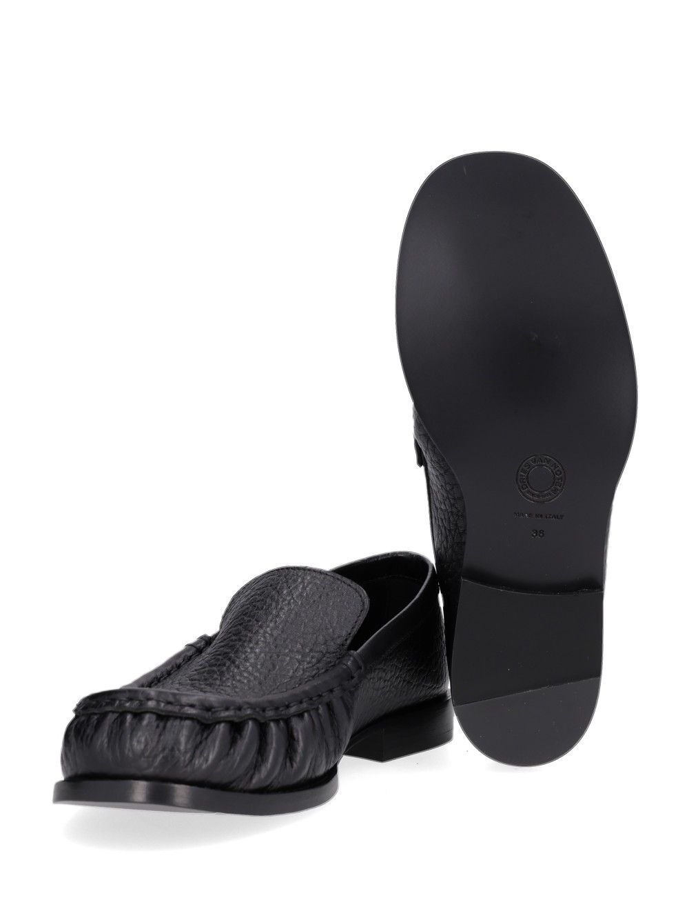 Dries Van Noten Slip-On Loafers Scarpe basse - Black | 52ab213877109317655d83f0314bc036421c5f22