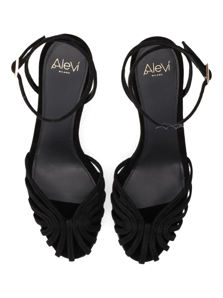 Alevi' Milano Blake Sandals - Black | 8075bf172a8ddfb047267062710191d7254a7595
