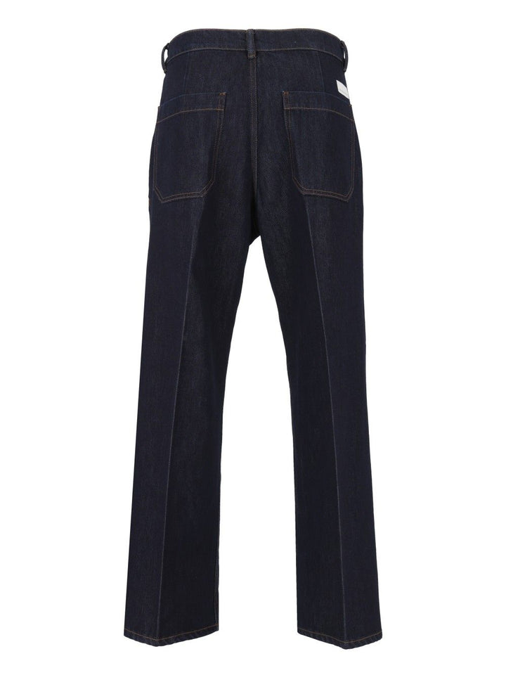 Nine In The Morning Rivet Front And Back Jeans - Blue | c7cfa7d6b5e0abaeaedb1936c555346b89d3d183
