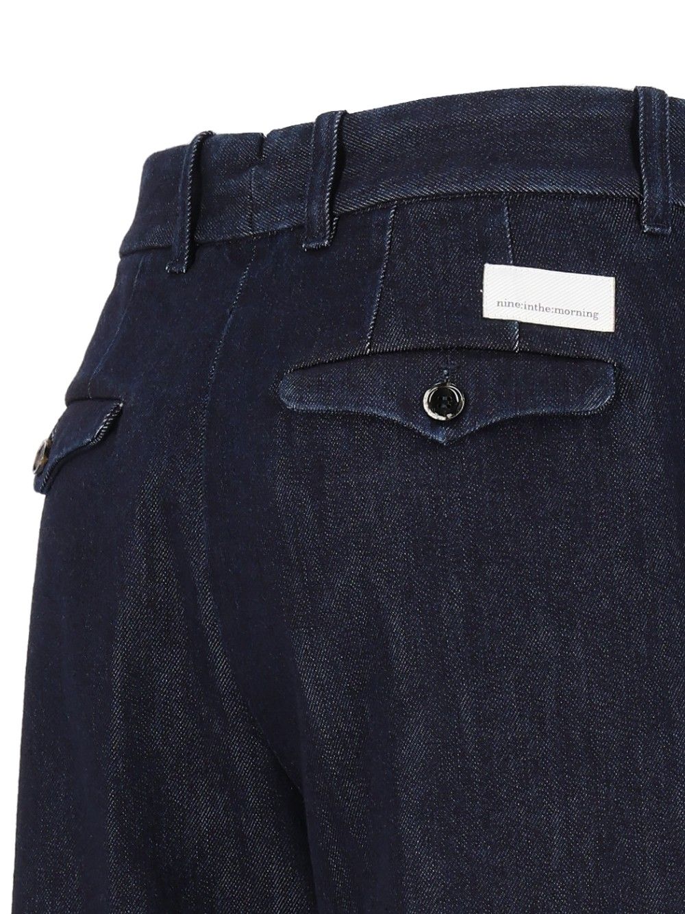 Nine In The Morning Fiamma Boy Pant Woman Jeans - Blue | d8aafd05c8d844aa7557c35dc47cfec9ff53b55c