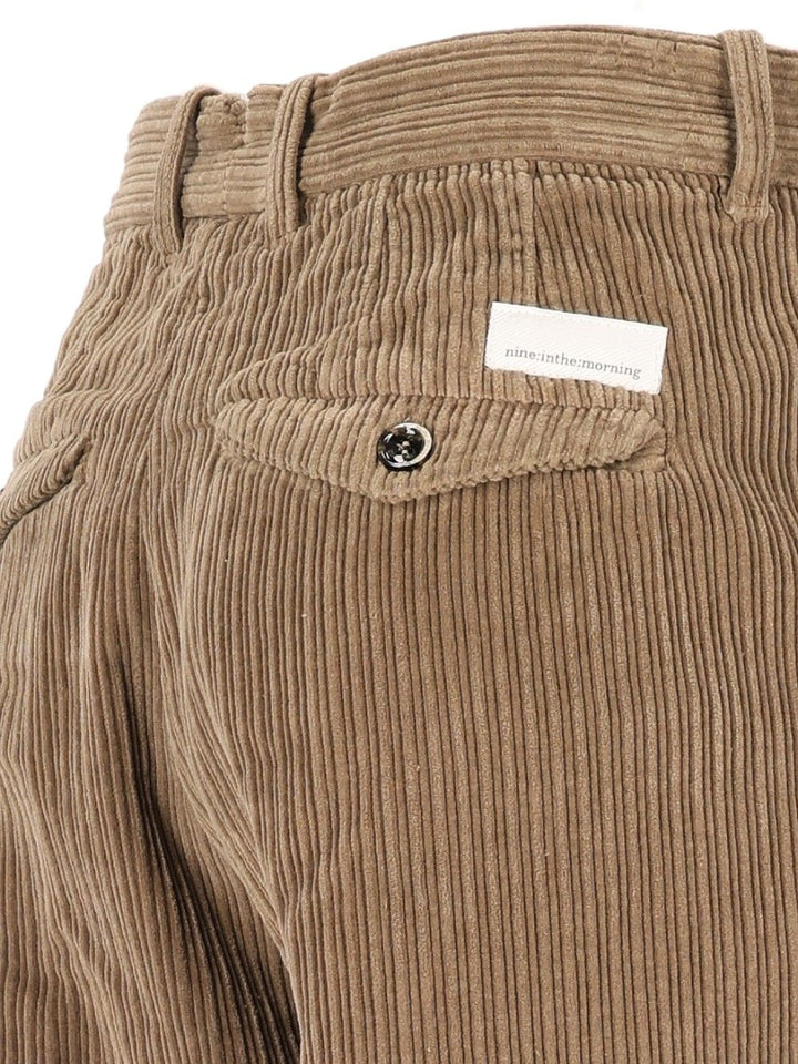 Nine In The Morning Fiamma Boy Pant Woman Corduroy Rocciatore Jeans - Beige | 4ffe62784734ff45f706e966ccf1d6ef8dd1f2d7