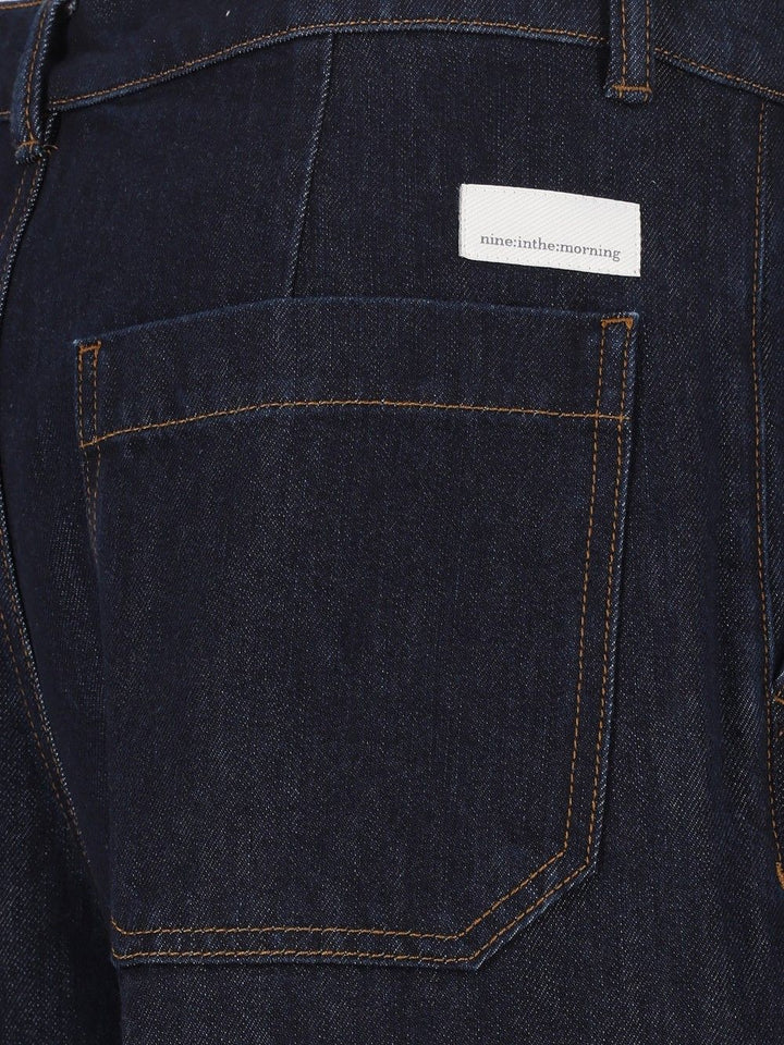 Nine In The Morning Rivet Front And Back Jeans - Blue | d312b5a5bbc147fb29b05f3a0b10f2388c8a06fc