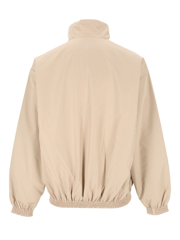 Acne Studios High-Neck Zip Up Jacket Jackets - Beige | c278b8cc9178b4c6530c6360f49eaef5ea7aee85