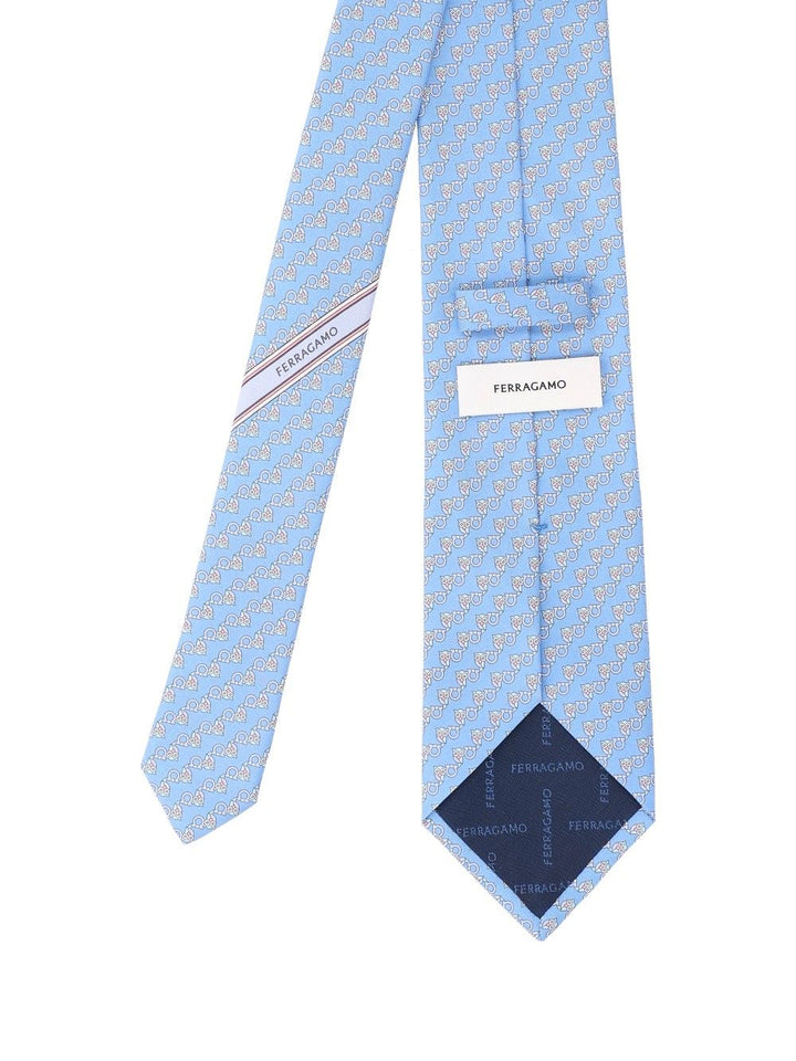 Ferragamo Carlo Ties And Bow Ties - Light blue | 5533b16b0475fcb9871375d634d095f6f0df7c14
