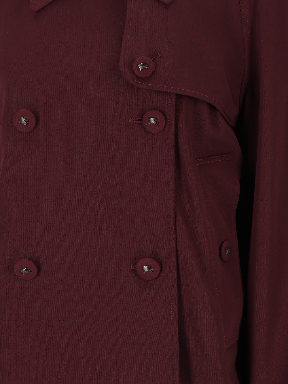 Burberry Mayfair Trench Jacket Jackets - Bordeaux | f8e8dee04eb62fbf5b7fac2592629080d437d77b