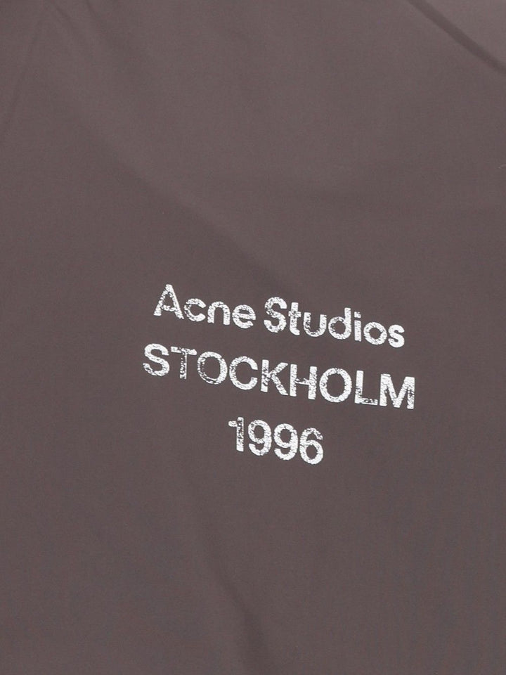 Acne Studios Reversible Jacket With Logo Jackets - Beige | 3548d33e230d4bdca412cb59ba0c4b3749044203