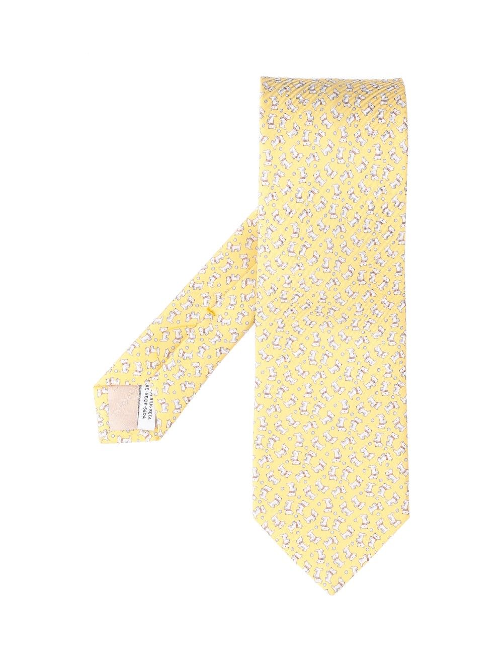 Ferragamo Charlie Ties And Bow Ties - Yellow | 7ca8824eb6909fc063ab868162f6b13429d516d0