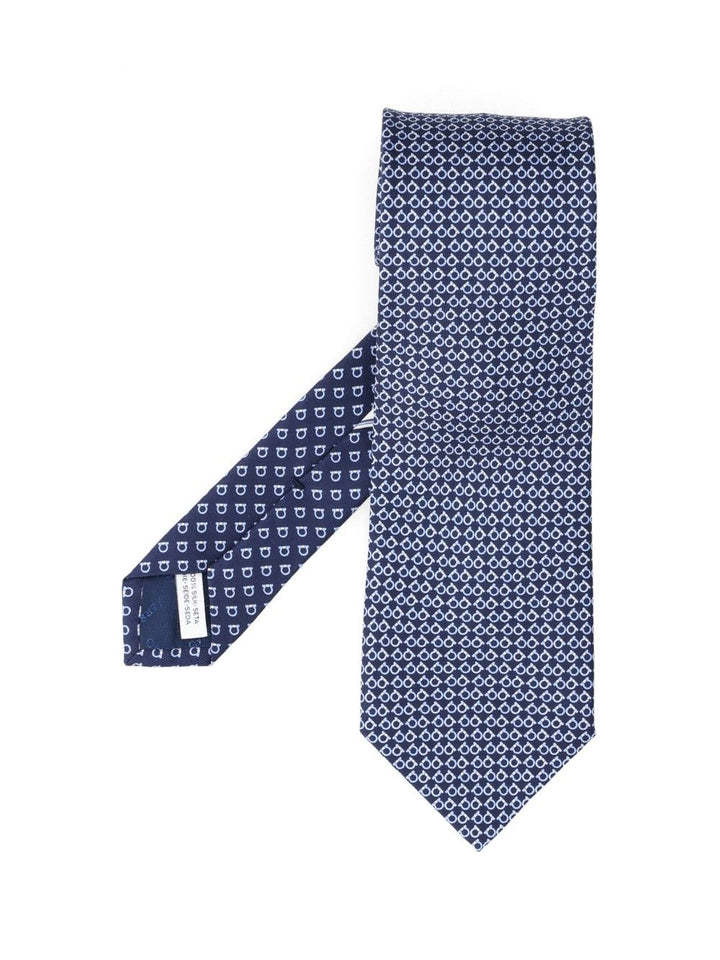Ferragamo Gancini Square Ties And Bow Ties - Blue | acb11f474dd1c4f60c28b5726302353d6530e6da