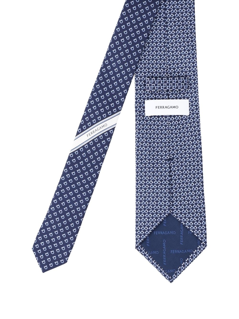 Ferragamo Gancini Square Ties And Bow Ties - Blue | ae1dbb2a7d49fec4053fd8034cc411acfe6bf5c0