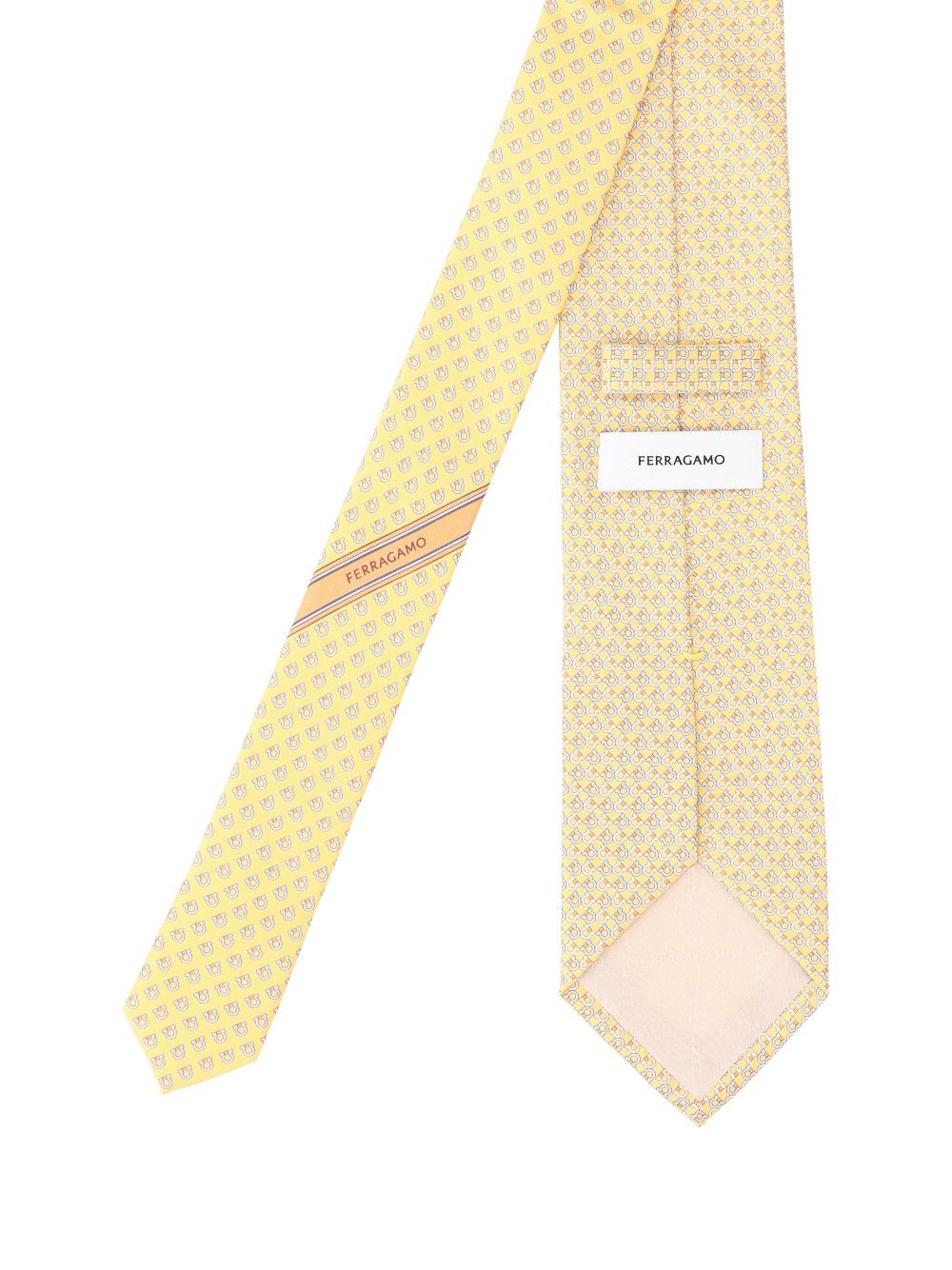 Ferragamo Gancini Ties And Bow Ties - Yellow | e2f1611f435b2532bbb1c5b32d205b21a97f733f
