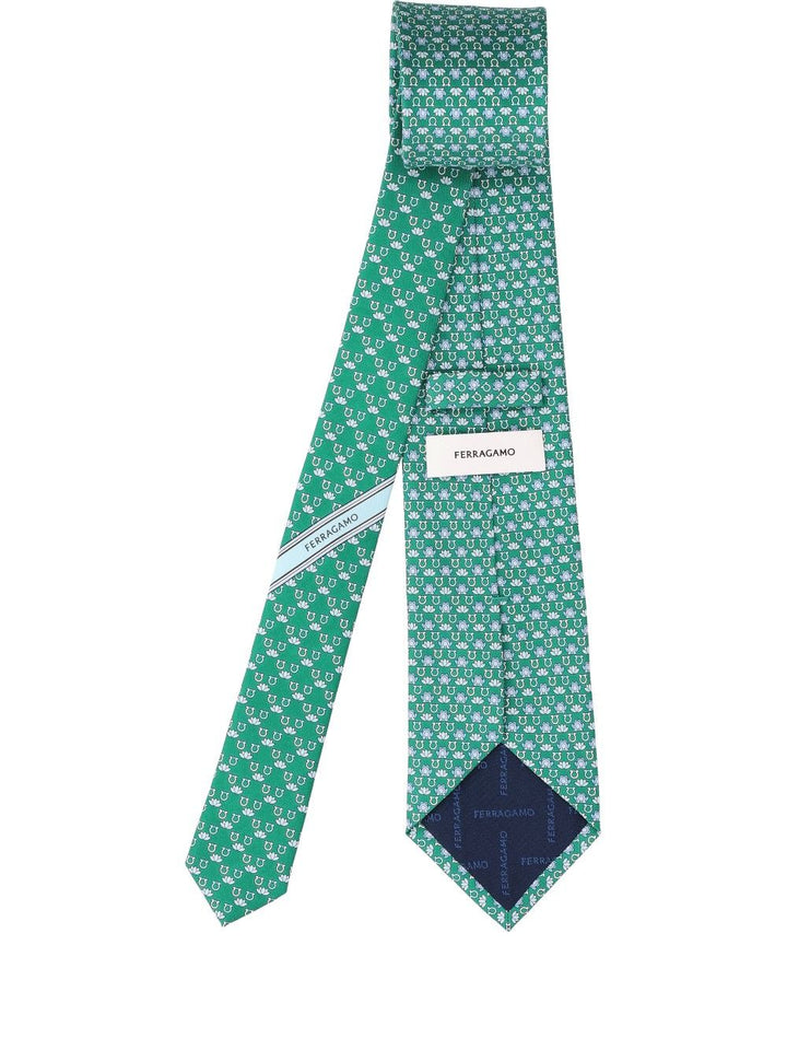 Ferragamo Clarissa Ties And Bow Ties - Green | 7512dc1085272cadce530c5277b85fb24fd562d9