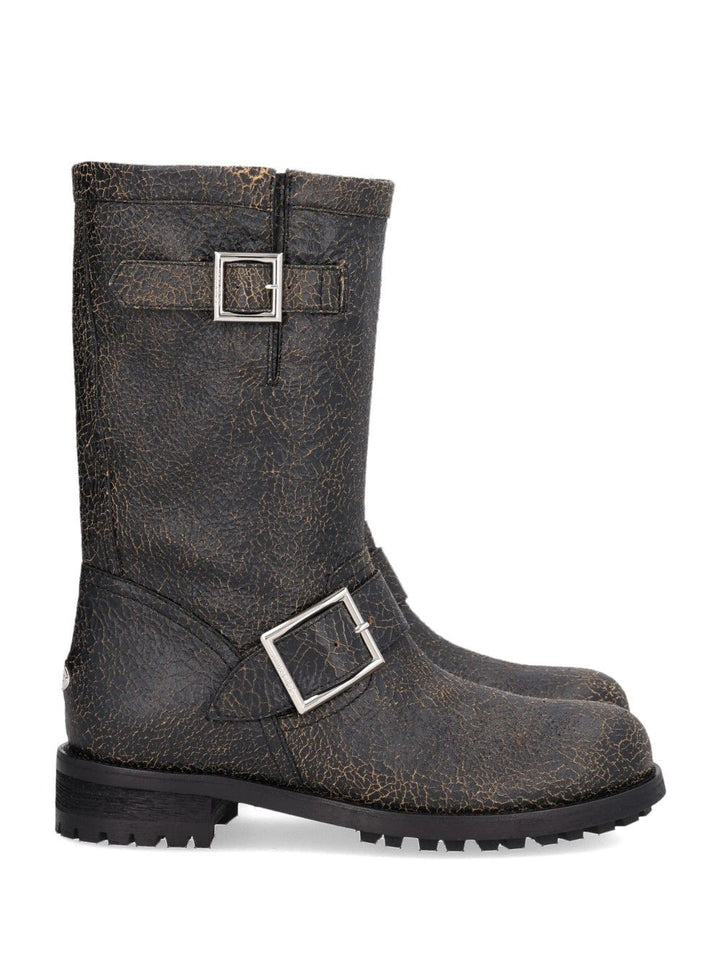 Jimmy Choo Biker Boots - Black | f46343c46e4cac7ef87fb6d1ed79889730bc64d0