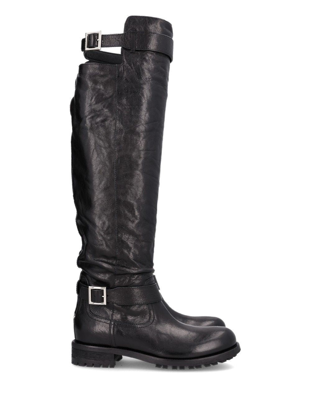 Jimmy Choo Biker Kb Boot Boots - Black | b38c2255f6068a9c3b5b66f1ff2703e4454c0349