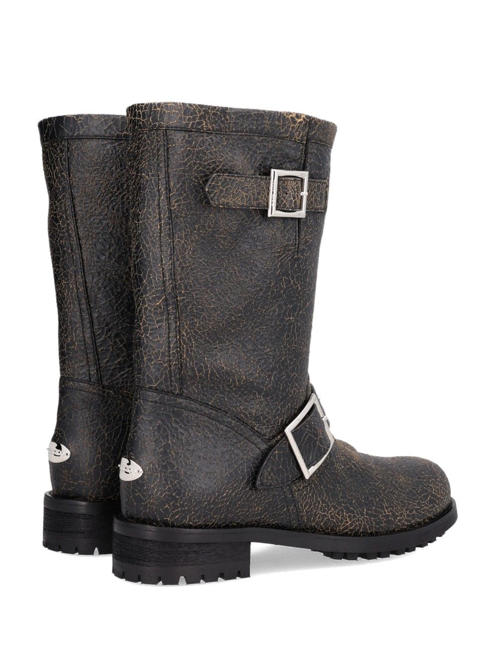 Jimmy Choo Biker Mid Boot Boots - Black | ee77fd6bca7f6576be6517b5558a134fbef33d74