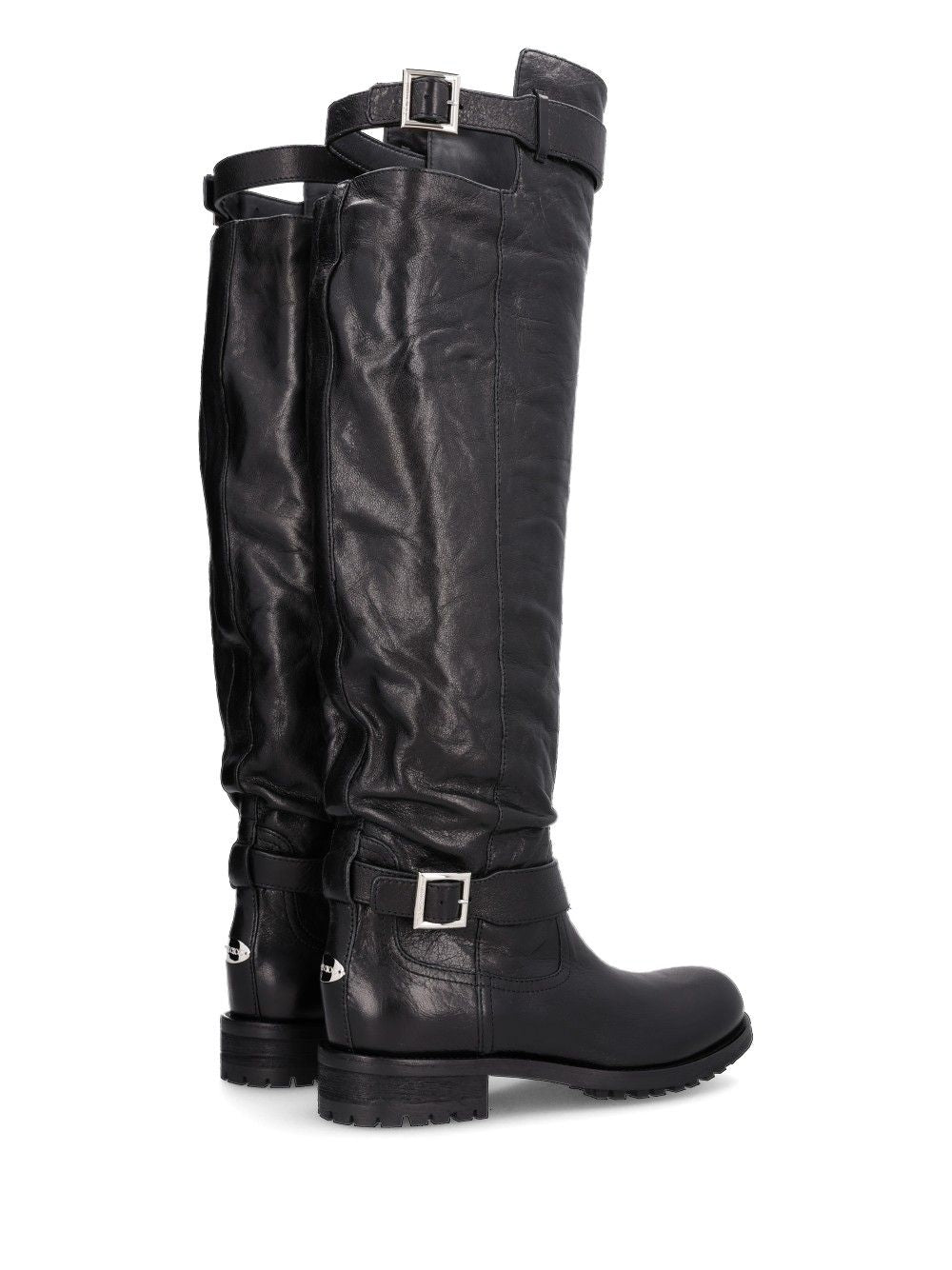 Jimmy Choo Biker Kb Boot Boots - Black | 7802174aa234ae027770def2b88c7bf209826de0