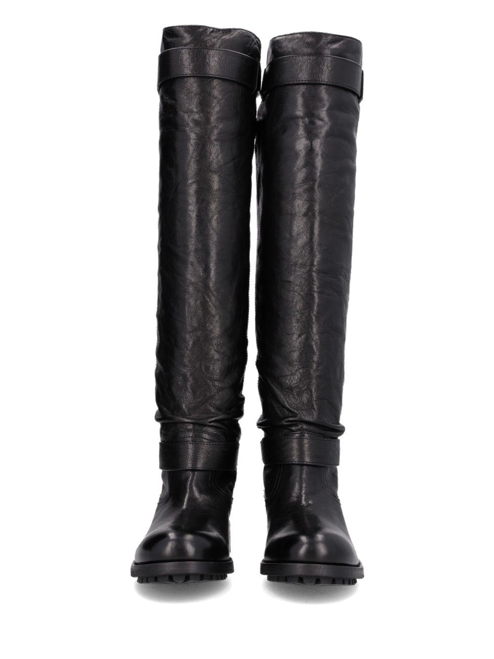 Jimmy Choo Biker Knee Boot Boots - Black | e09506dbfd470197ec302f8f30d75d31cbdd22d9