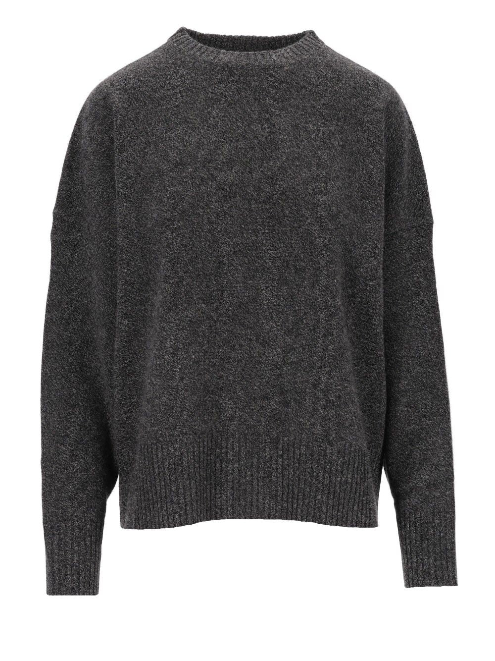 Loulou De Saison Anton Lds Knitwear - Grey | 872a6f84226be8298cf4b5a0233d7a4cedc93fc3