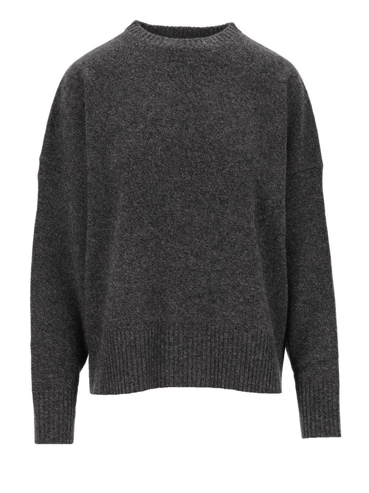 Loulou De Saison Anton Lds Knitwear - Grey | 872a6f84226be8298cf4b5a0233d7a4cedc93fc3