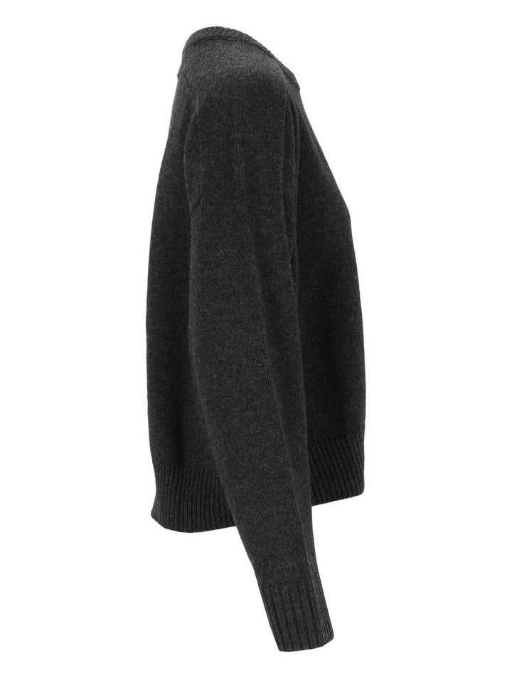 Loulou De Saison Breha Sweater Knitwear - Grey | a9746fbe82da13b375a0d27a007a5d54dd100694