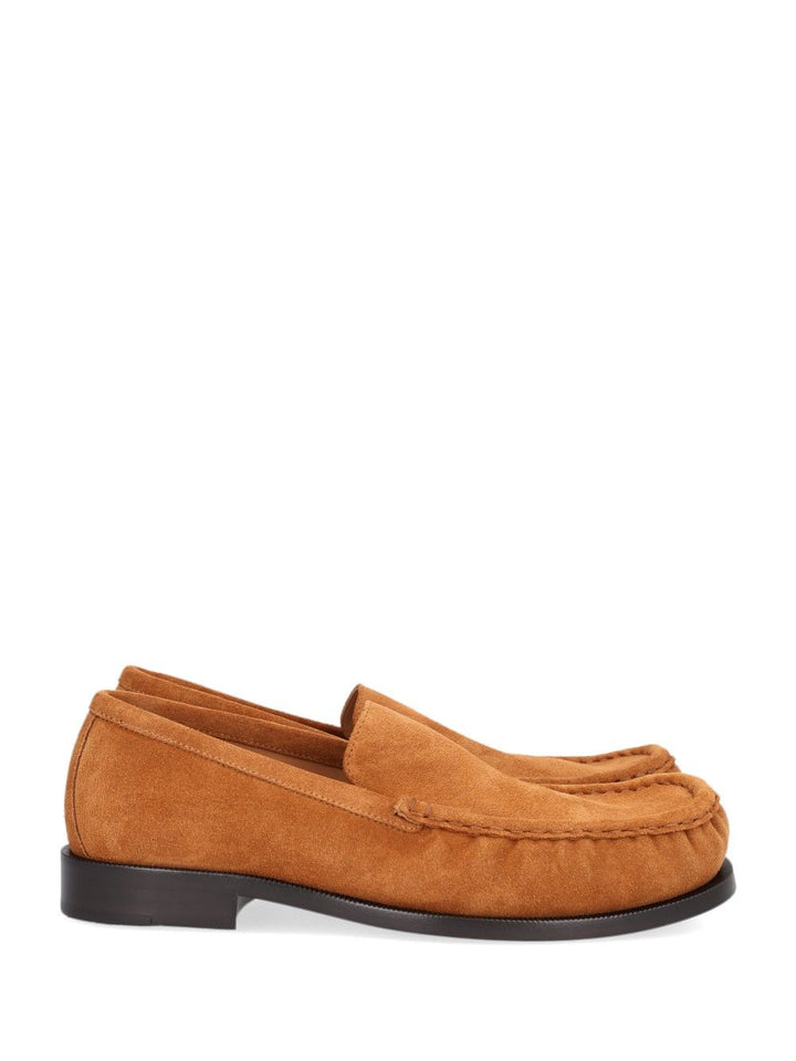Dries Van Noten Slip-On Suede Loafers Scarpe basse - Brown | e85d4ba757c7d72488d73fb4965a9d57b3692c40