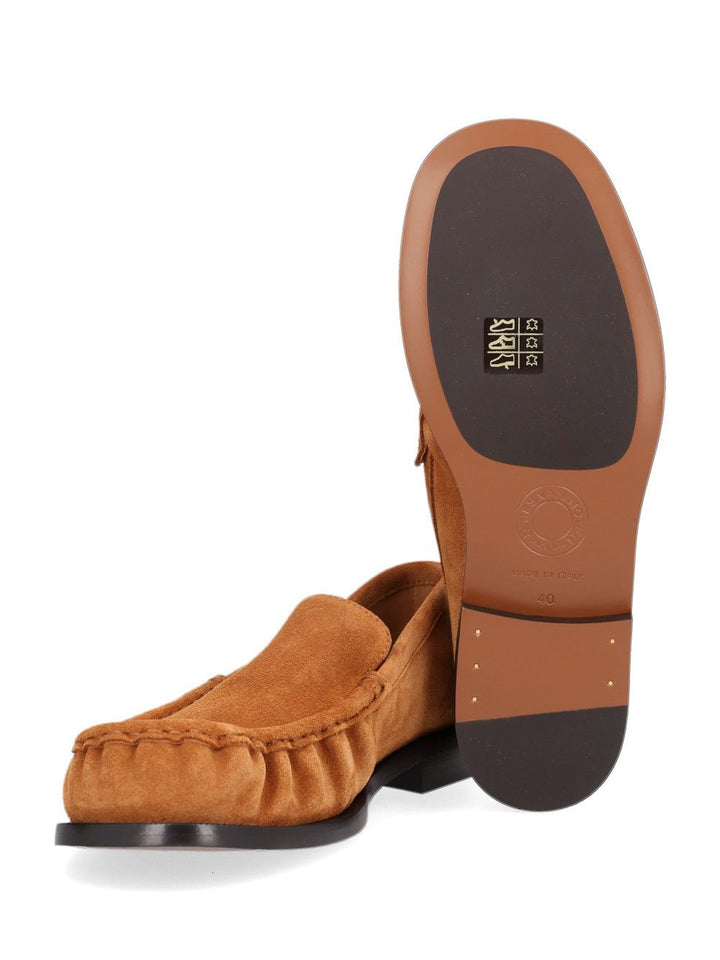 Dries Van Noten Slip-On Suede Loafers Scarpe basse - Brown | 5b72dd21a7b35de1fc175df6a073e844842310a1