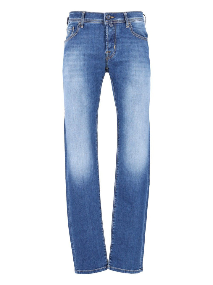 Jacob Cohen Pant 5 Pkt Super Slim Fit Nick  10 Oz Salpa Grigia 92 Cot 8 Elastan Jeans - Blue | 82547b5f857616be19b581b142a3e71f567610de