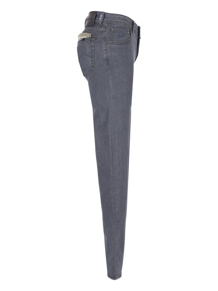 Jacob Cohen Super Slim Fit Nick Jeans - Grey | e69db2dc206f6e5c5bcfad0325733c03b895ec83