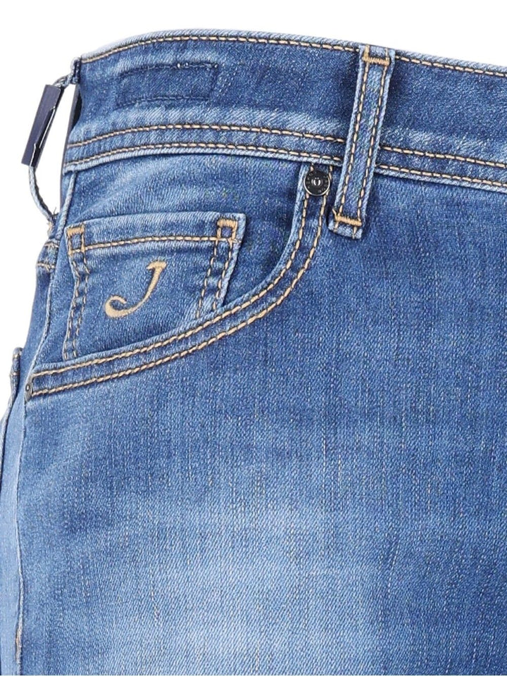 Jacob Cohen Pant 5 Pkt Super Slim Fit Nick  10 Oz Salpa Grigia 92 Cot 8 Elastan Jeans - Blue | a66b4b6dbaad777e7ded1bab97a20ca9497614da