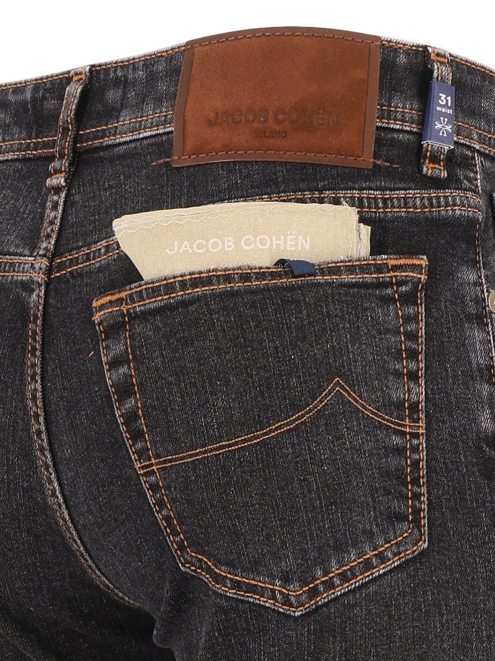 Jacob Cohen Bard Slim Fit Jeans - Grey | 5b3a67808fc6f90c6f77d406c7cf0dd475b81c55
