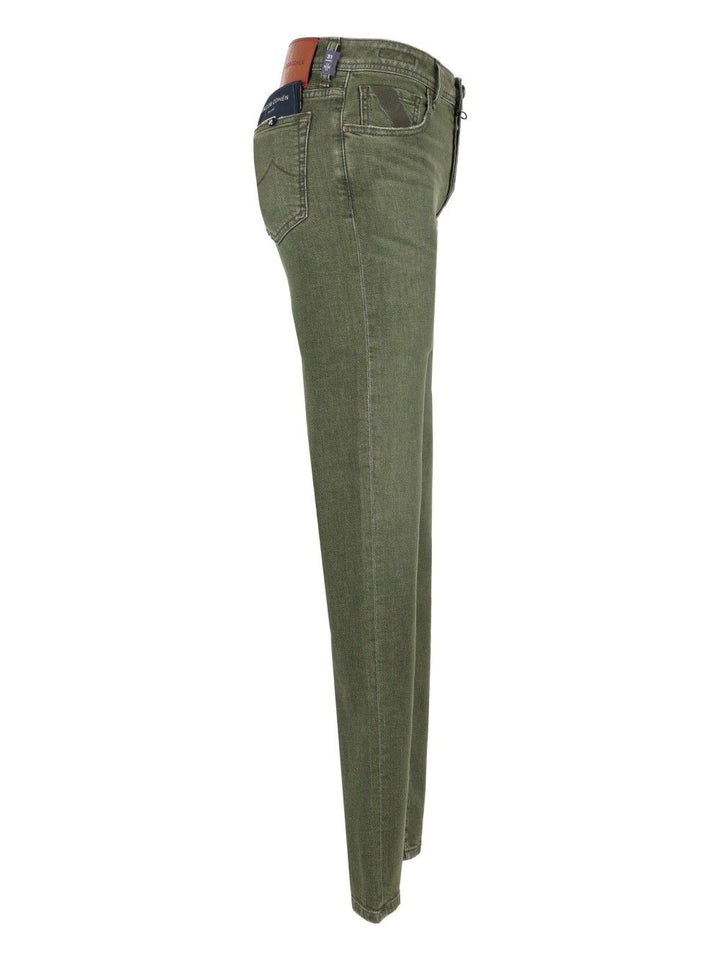 Jacob Cohen Bard Slim-Fit Jeans - Green | b3bc0c9d237c6ac4fac7729e0eae75f771557fe5