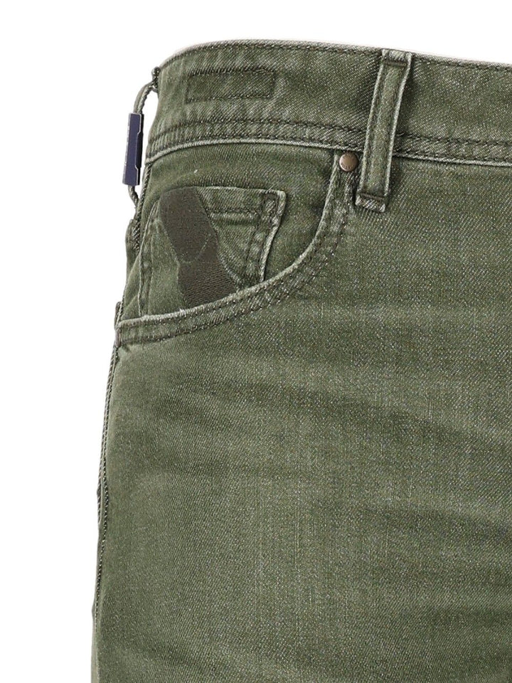 Jacob Cohen Pant 5 Pkt Slim Fit Bard  Salpa Tweed 99 Cot 1 Elastan Jeans - Bordeaux | f380c97023cecf65cb982ccd550fed28ac39fddb